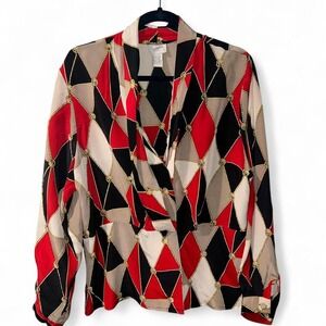 Jacqueline Ferrar button down